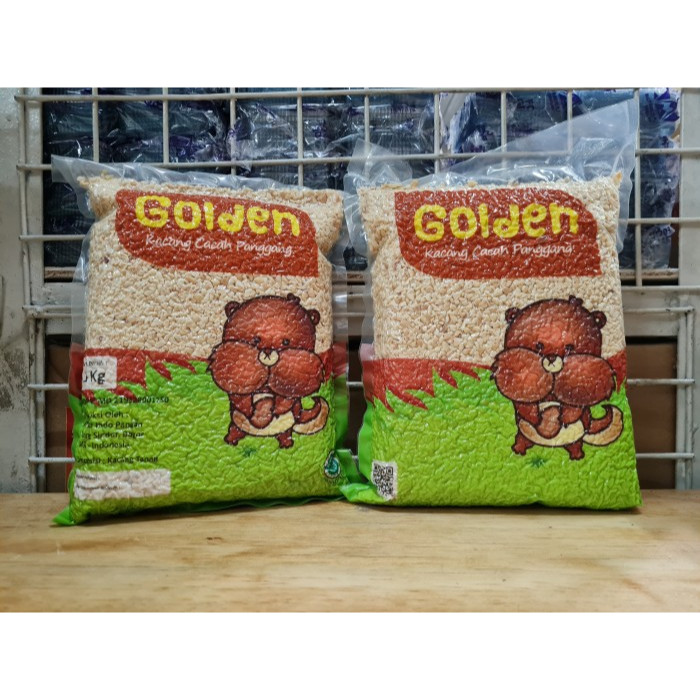 

Kacang Cincang Golden Nut 1kg / Diced Peanut / Kacang Cacah (matang) 1 kg