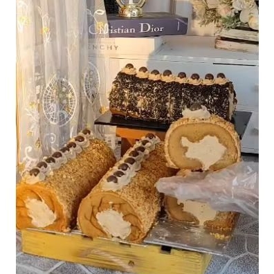 

Mocca Roll Tart /Bolu Gulung Premium