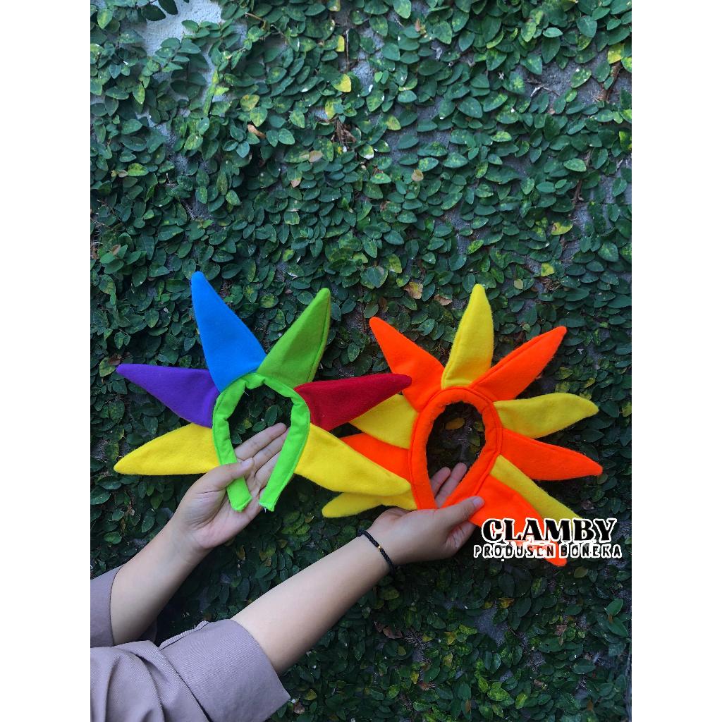 Bando Anak & Dewasa | Aksesoris Rambut | Bando Bunga Matahari
