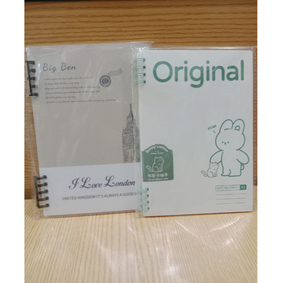 

WENGU BUKU SPIRAL A5 / BUKU NOTEBOOK / NOTEPAD / ALAT TULIS /