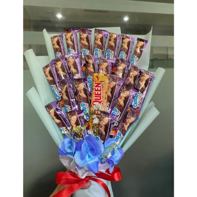 

Bouquet / buket snack dan coklat