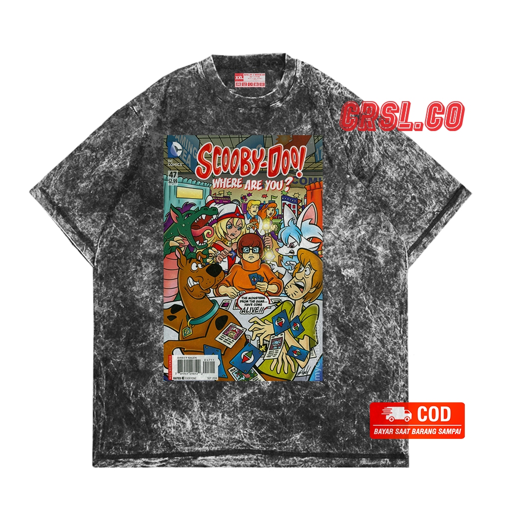 CRSL - Kaos Scooby Stone Wash Oversize