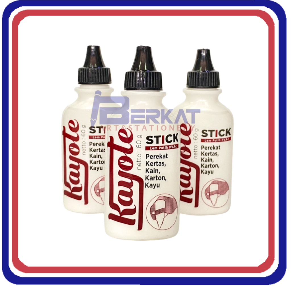 Lem KAYOTE Putih PVAC 60 gr