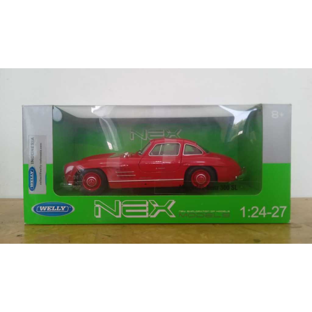 Diecast mobil Nex Welly 1:24 Mercedes Benz 300SL