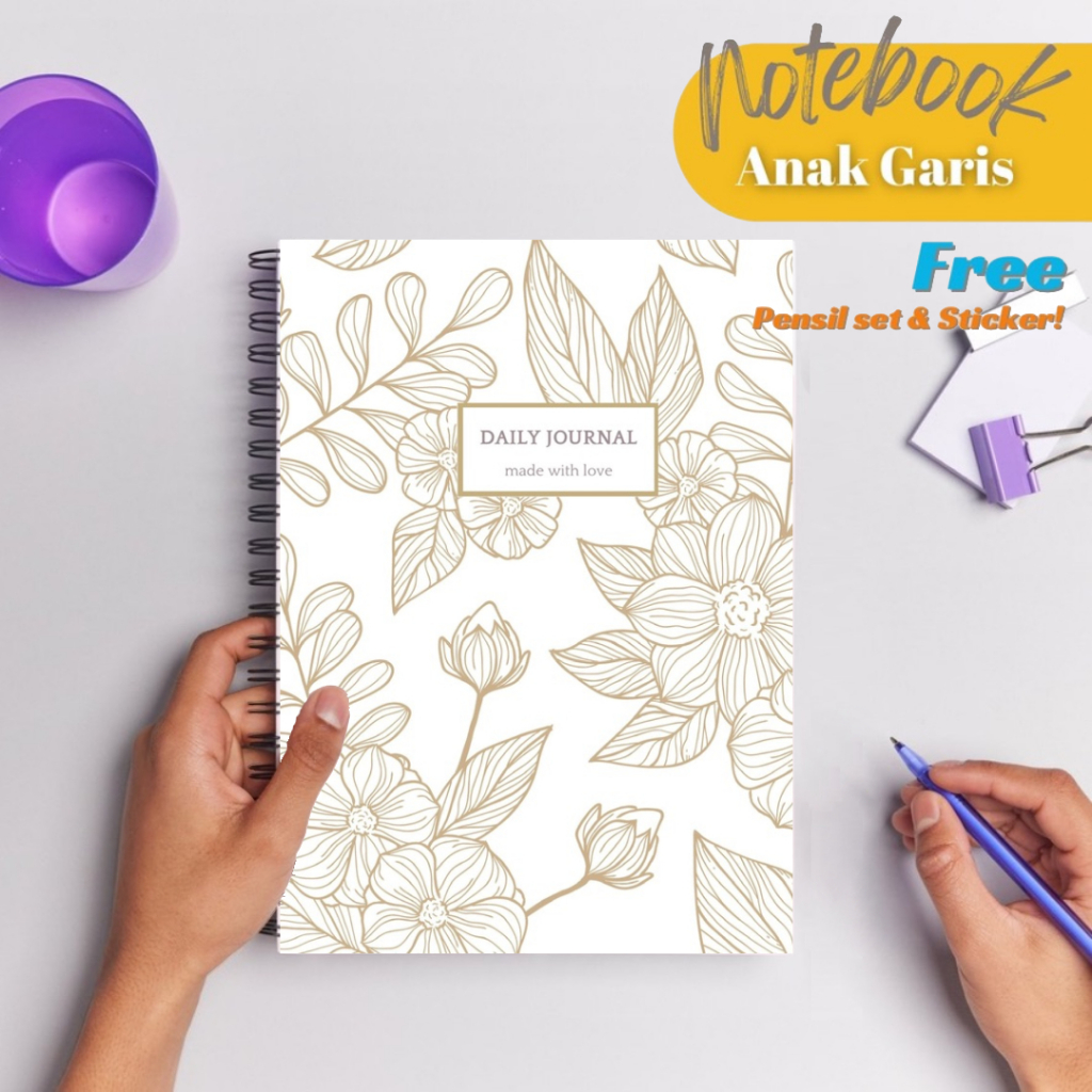 

Notebook A5 Buku Diary Bergaris Aesthetic Buku Jurnal Buku Catatan Buku Note Stiker Buku Tulis Estetik Gratis Stiker Dan Pensil Set