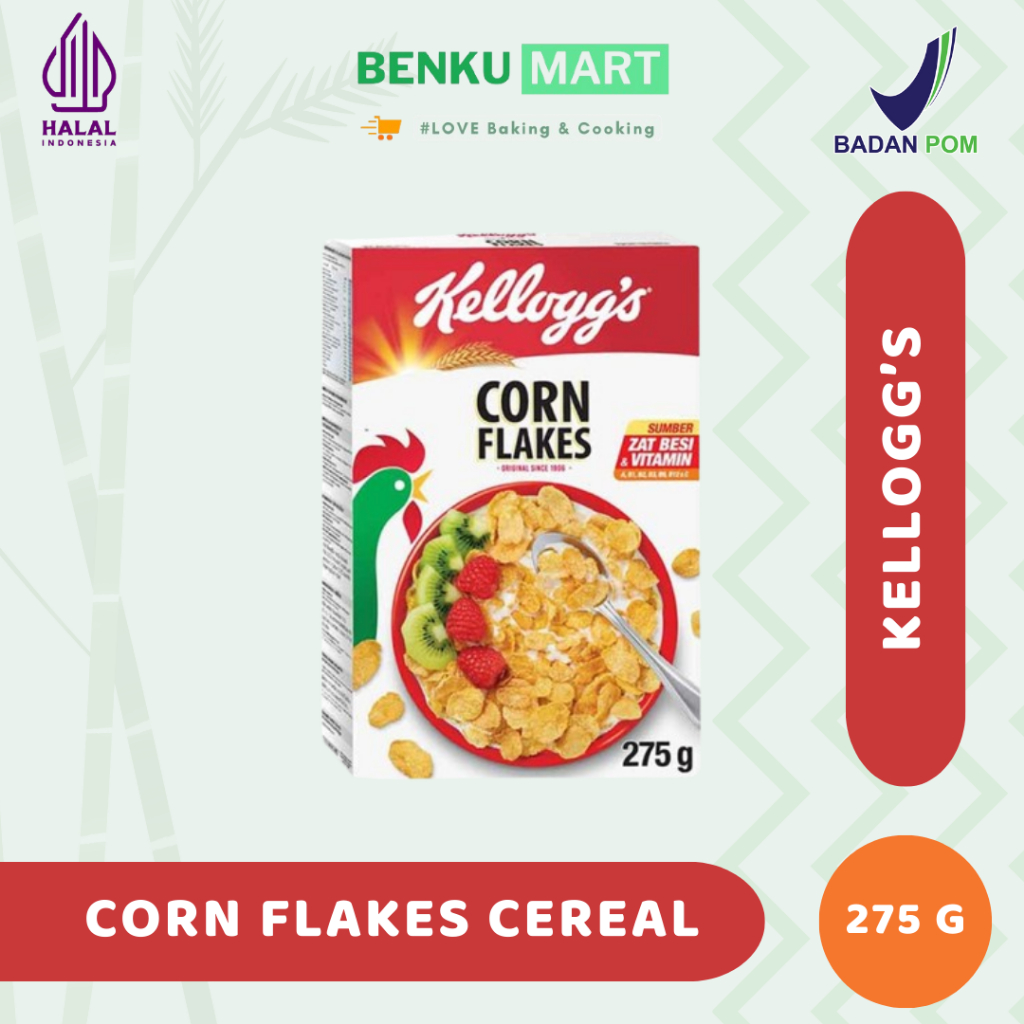 

Sereal Corn Flakes Kelloggs 275 gr | Kellogs Cereal Jagung