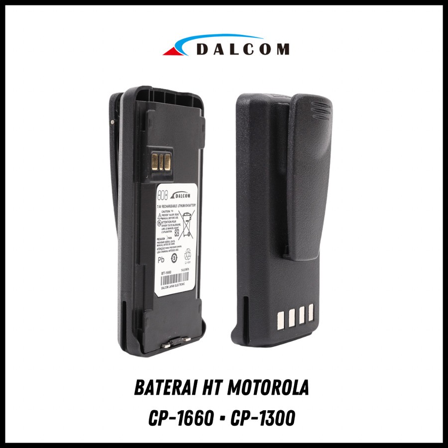 BATERAI HT MOTOROLA LITHIUM CP1660 CP1300 CP-1660 CP-1300