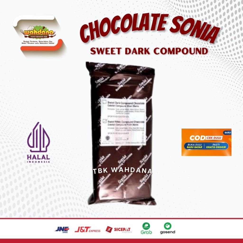 

Chocolate SONIA Sweet Dark Compound 1Kg