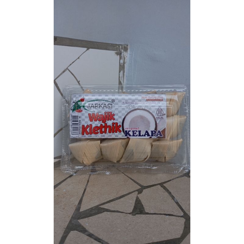 

Wajik Klethik 300g Varian Rasa Original, Kacang Hijau, Kacang Tanah, Tape Singkong