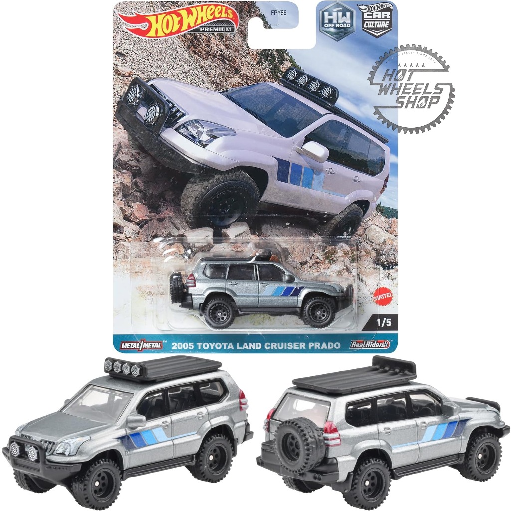 HOT WHEELS 2005 TOYOTA LAND CRUISER PRADO PREMIUM OFFROAD