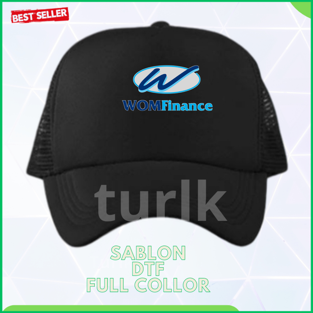 Topi Wom Finance Topi Trucker Hat Wom Finance