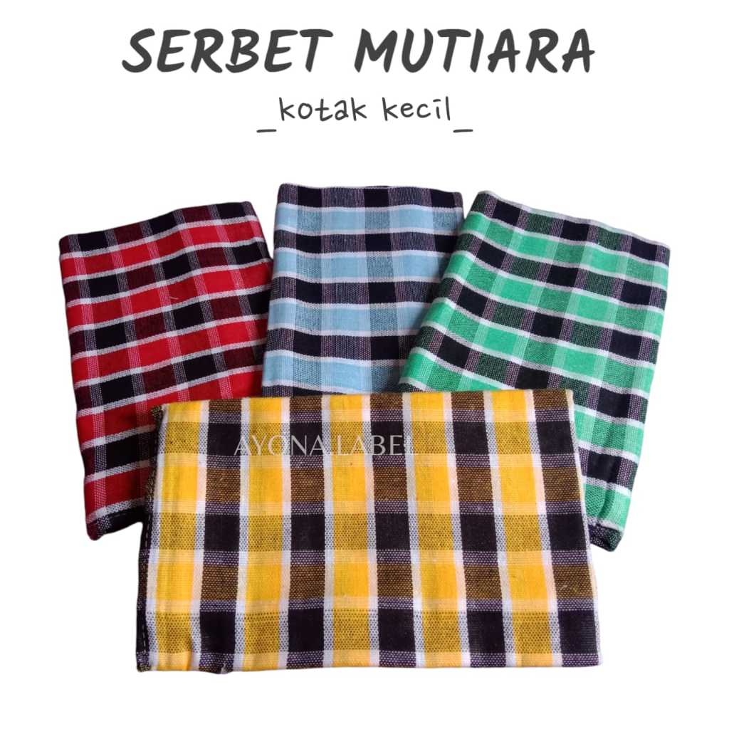 SERBET JUMBO TEBAL  ANEKA INDAH (KK)  / serbet 1 Lusin dan 1/2 Lusin / serbet makan / serbet dapur /