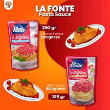 

La Fonte Bolognese Saus Pasta Beef / Chicken