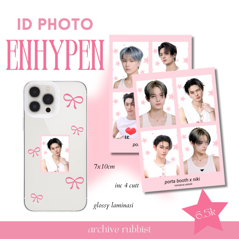 ID PHOTO KPOP ENHYPEN | JAKE JAY SUNNO NIKI SUNGHOON JEONGWON HEESEUNG