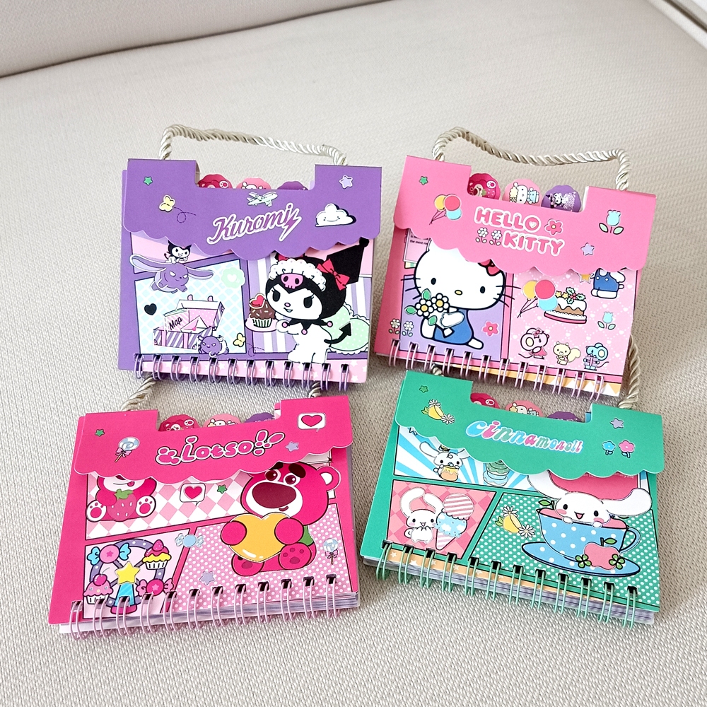 

BB Notebook Mini Diary Tali Tas motif Sanrio
