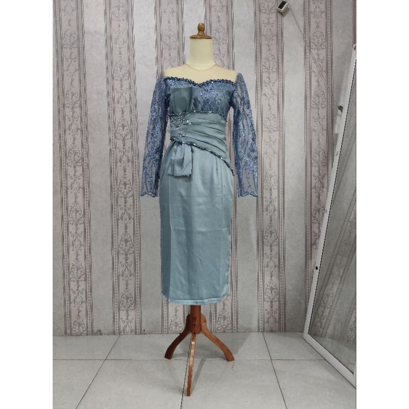 Midi dress / baju penyanyi singer / baju pesta midi