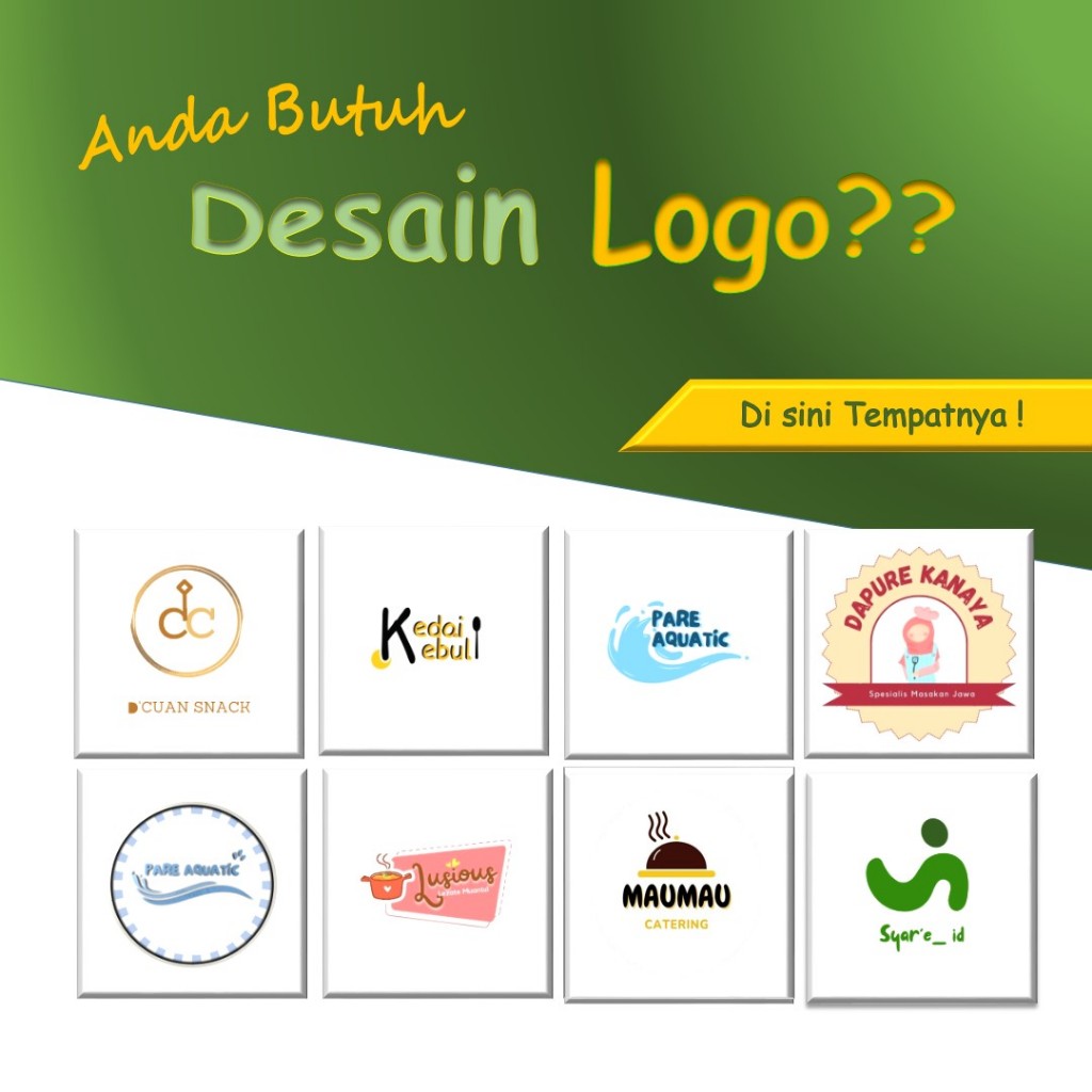 Desain Logo Olshop/Jasa Desain Logo UMKM