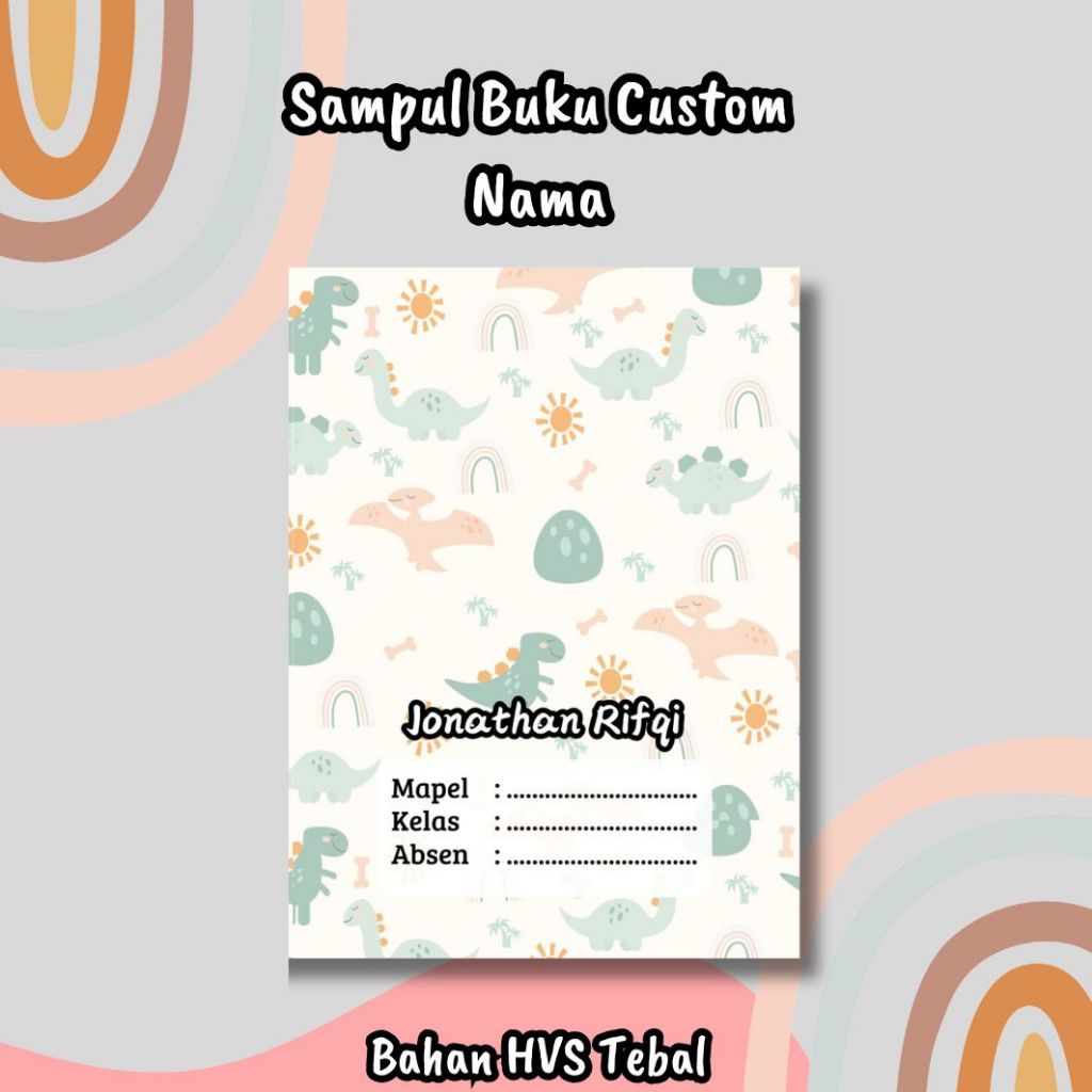 

SAMPUL BUKU ANAK SD CUSTOM NAMA DAN GAMBAR