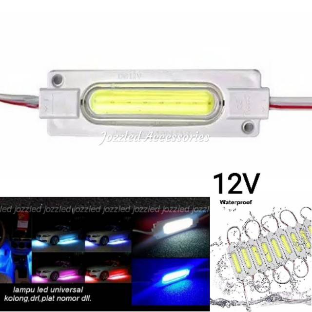 Module Lampu Samsung LED MODUL COB 6818 12V 24V 12-24Volt Kolong Truk LAMPU VARIASI MOBIL MOTOR TRUK