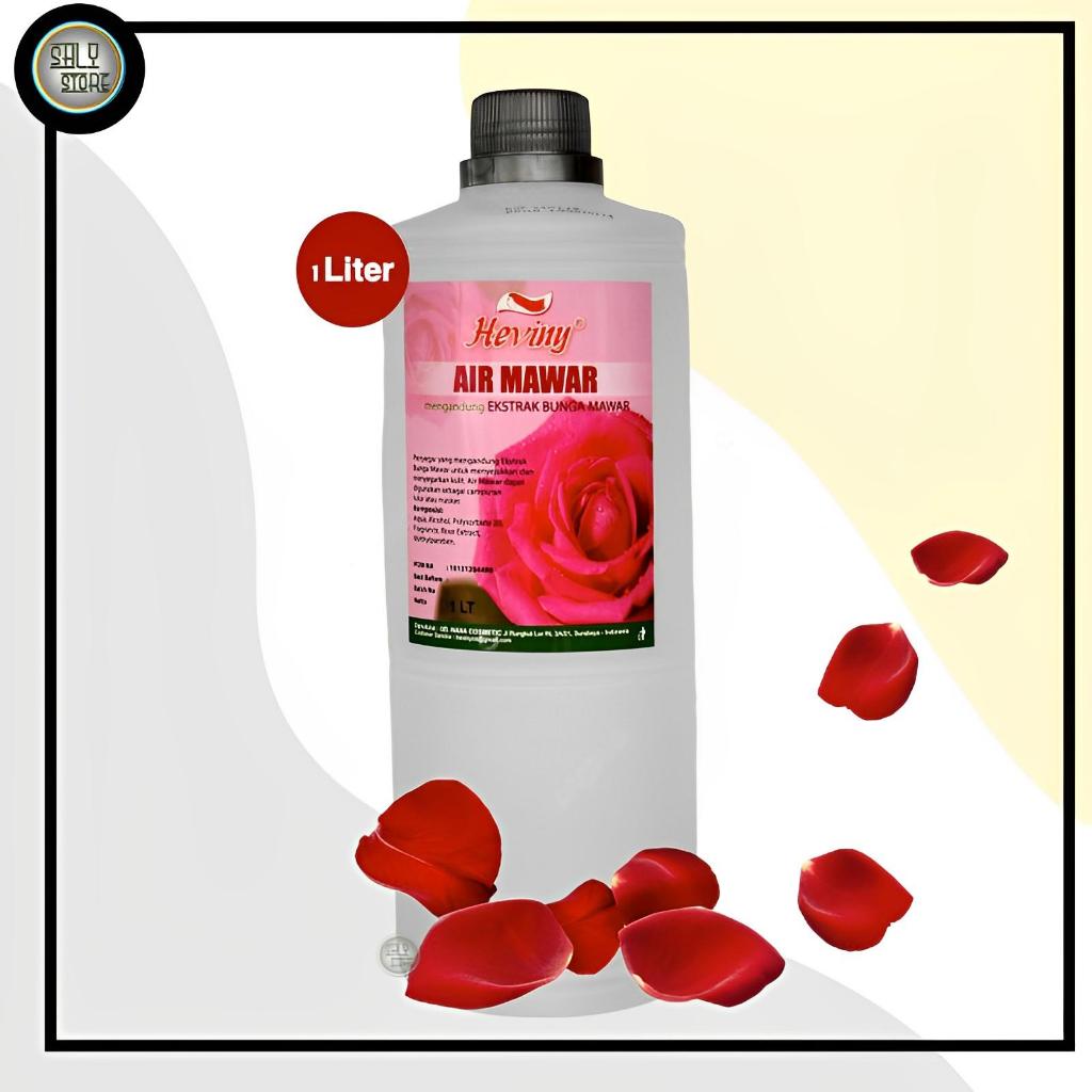 Heviny Ekstrak Air Mawar 1Liter
