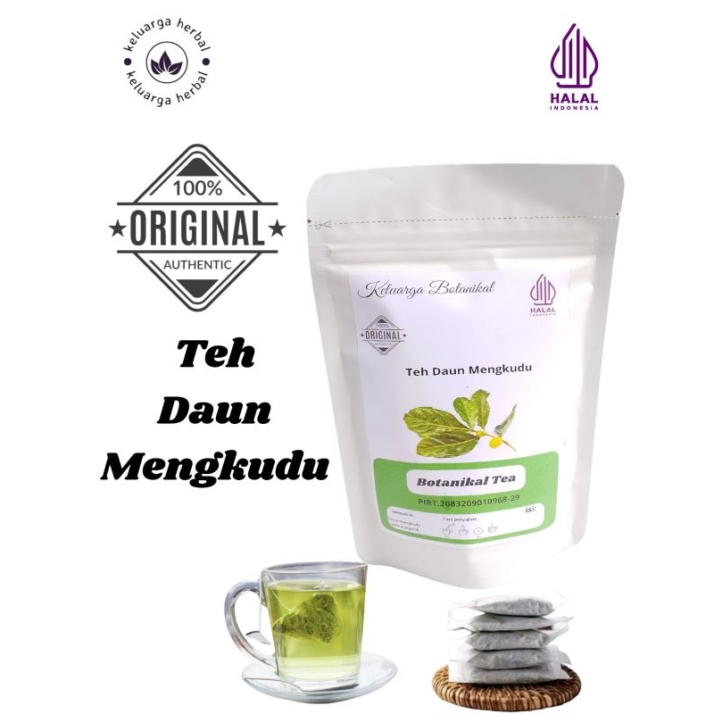 

TEH MENGKUDU LEAF TEA: NONI LEAF TEA | ISI 30 TEABAG