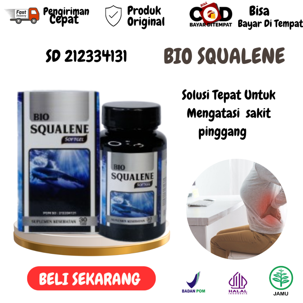 Bio Squalene Obat Herbal Sakit Pinggang Obat Sakit Pinggang Sebelah Kiri  Obat Sakit pinggang Syaraf