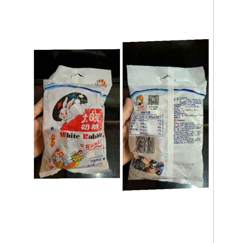 

New!!! 大白兔奶糖 White rabbit candy / Permen susu rabbit / Permen susu rabbit import / Snack import China