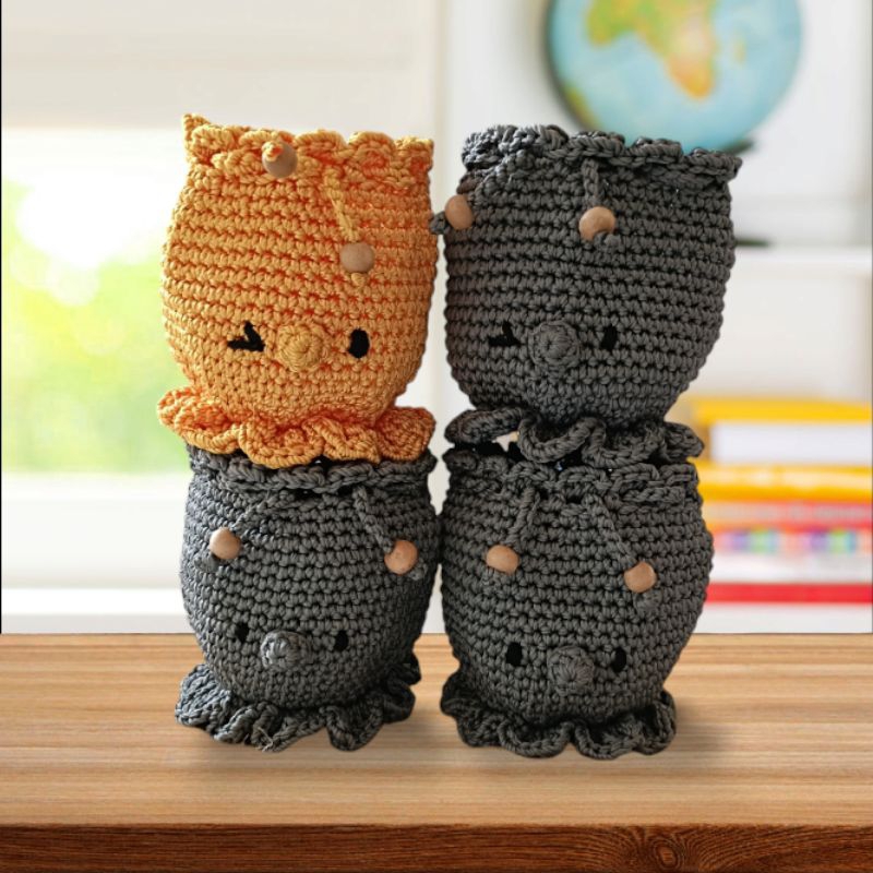 Pouch octopus airpods | Souvernir pouch mini | souvernir airpods