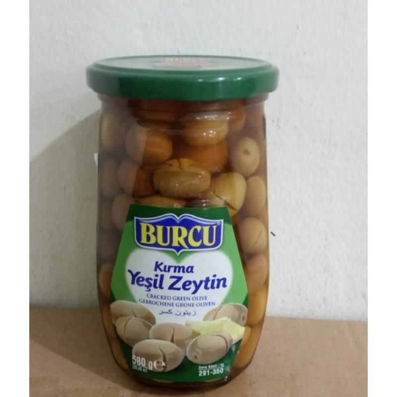 

Buah Zaitun Hijau Burcu 580gram