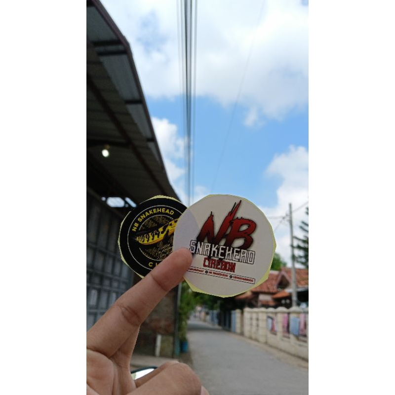 

PROMO sticker stewarti ganteng full dot full rim 7-8cm