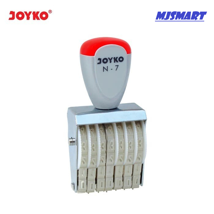 

JOYKO N-7 / STAMPEL ANGKA 7 DIGIT / NUMBER STAMP / 1PC
