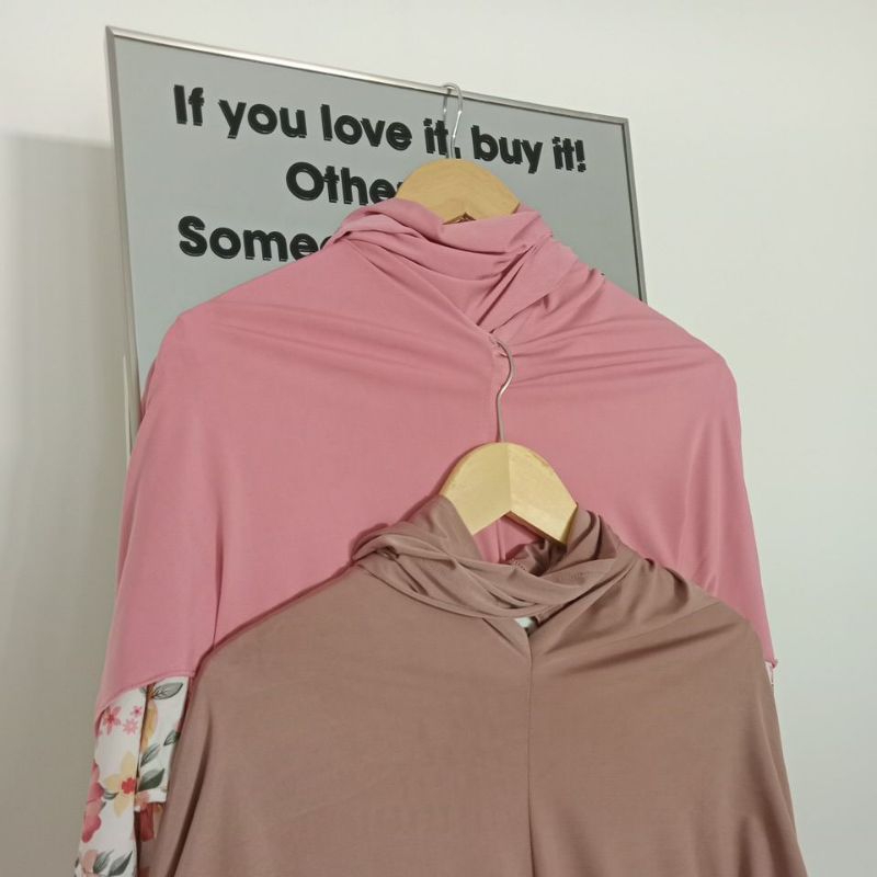 MIDI DRESS RAYON SET BERGO + CIPUT