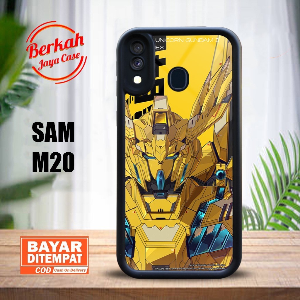 Casing Samsung M20 Gundam Case Samsung M20 Terbaru Terlaris Termurah Hardcase Softcase Glossy