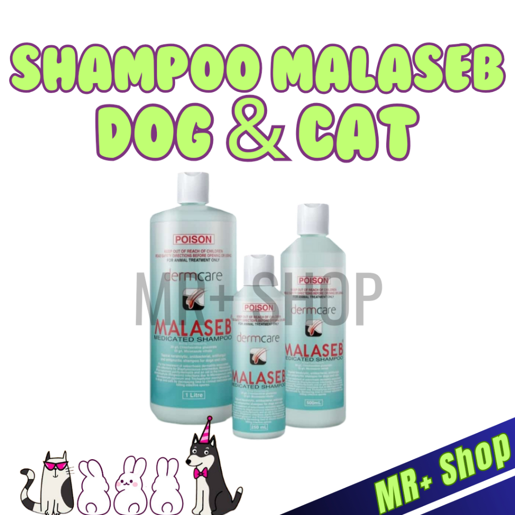 Shampoo malaseb anti jamur untuk kucing dan anjing - MALASEB