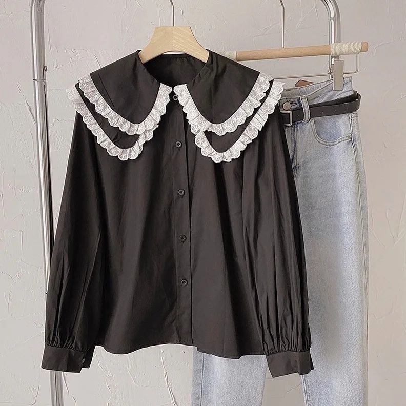 Blouse wanita Modern HILINA SHIRT Bahan Katun Paris  Atasan Wanita Hijab Shirt Casual Terbaru