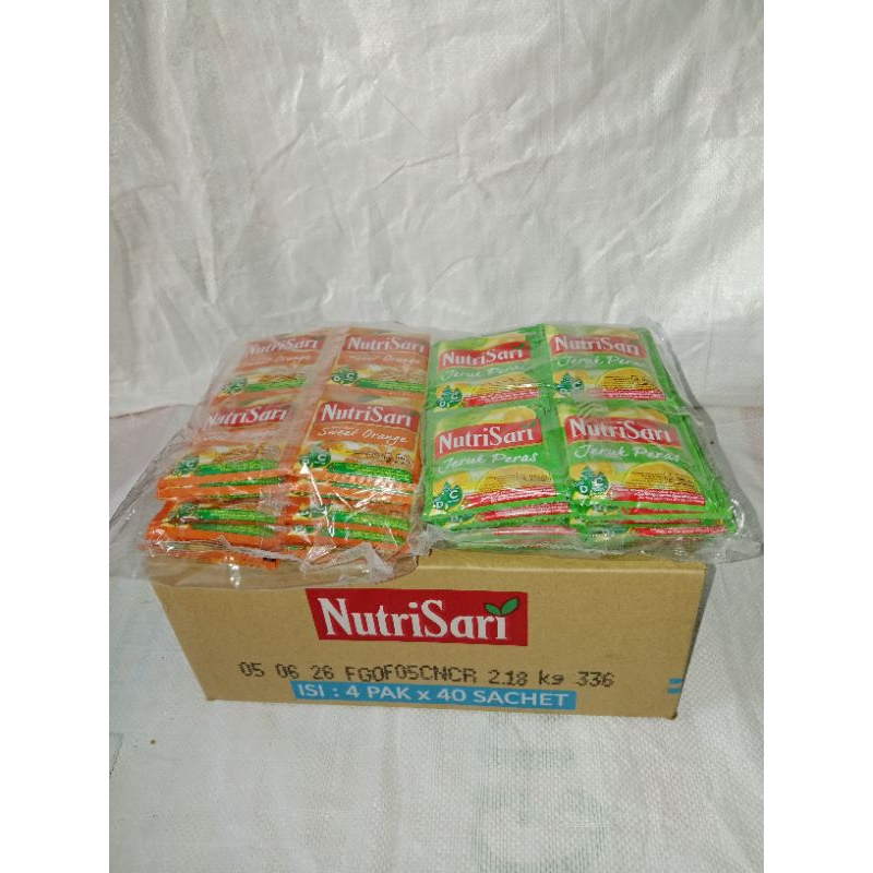 

NUTRISARI SERBUK 1 Pack (isi 40 bks)