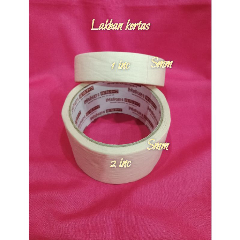 

LAKBAN KERTAS 2 INCH 1 INCH NIKEI
