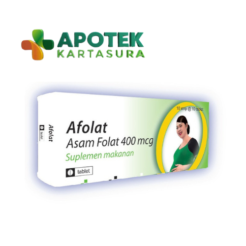 afolat 400mcg asam folat
