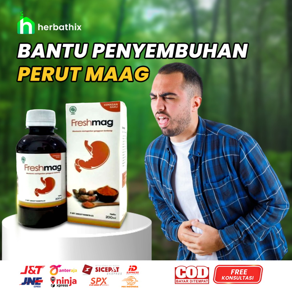 

Madu Herbal Alami FRESHMAG Ampuh Atasi Maag Asam Lambung Gerd Kembung Mual Begah ORIGINAL