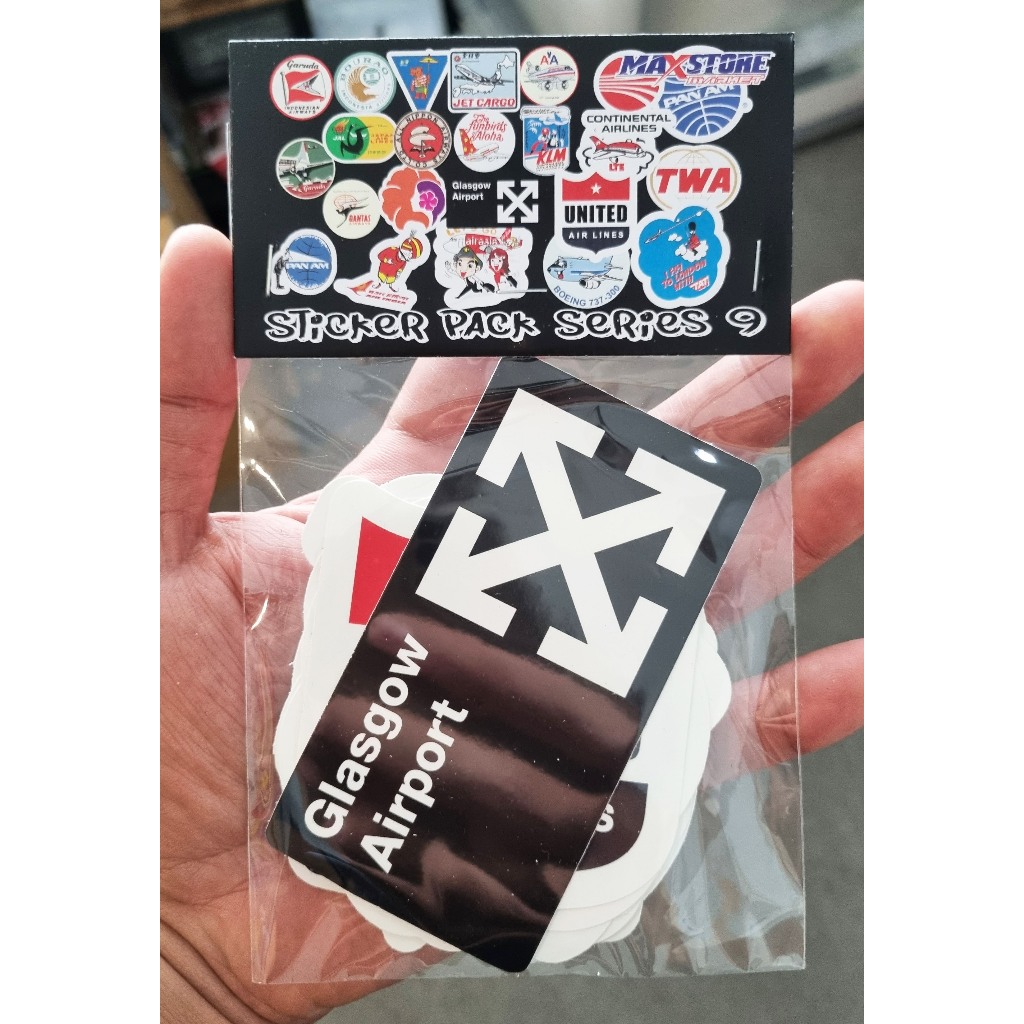 airlines sticker / sticker airlines / airlines vintage sticker / sticker koper travel / travel stick