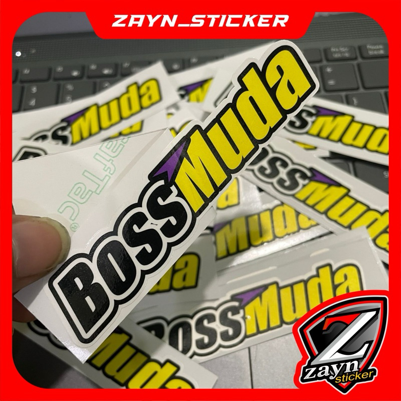 

sticker keren boss muda 021