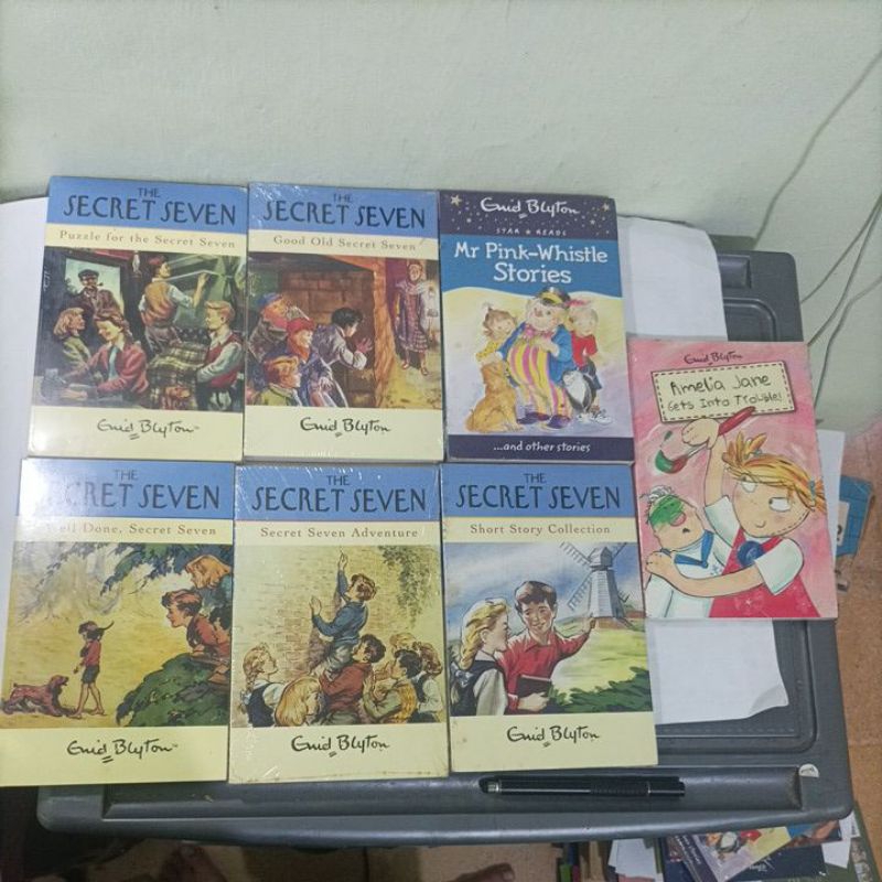 novel import the secret Seven (short story, Adventure, well done, Good Old, puzzle for) Mr pink Whis