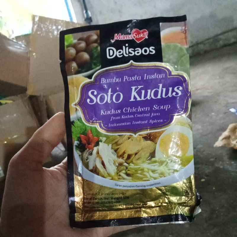 

Mama suka Soto Kudus Chicken Soup Bumbu Pasta Instan 50g