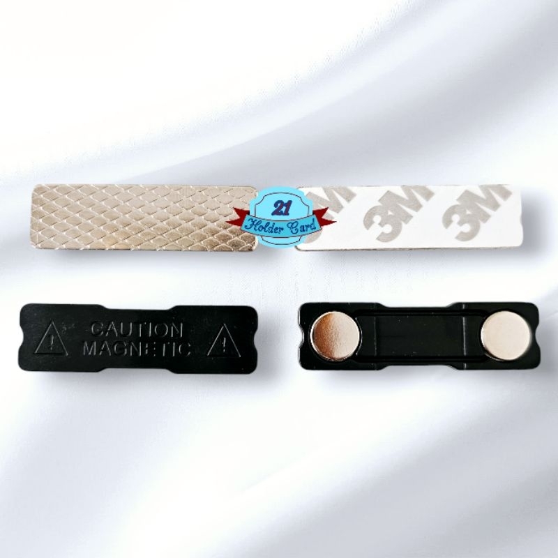 Magnet Papan Nama Magnet Nama Dada Plastik