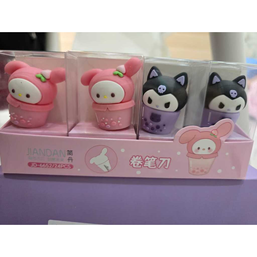 

PENGHAPUS + SERUTAN BENTUK KUROMI DAN MELODY