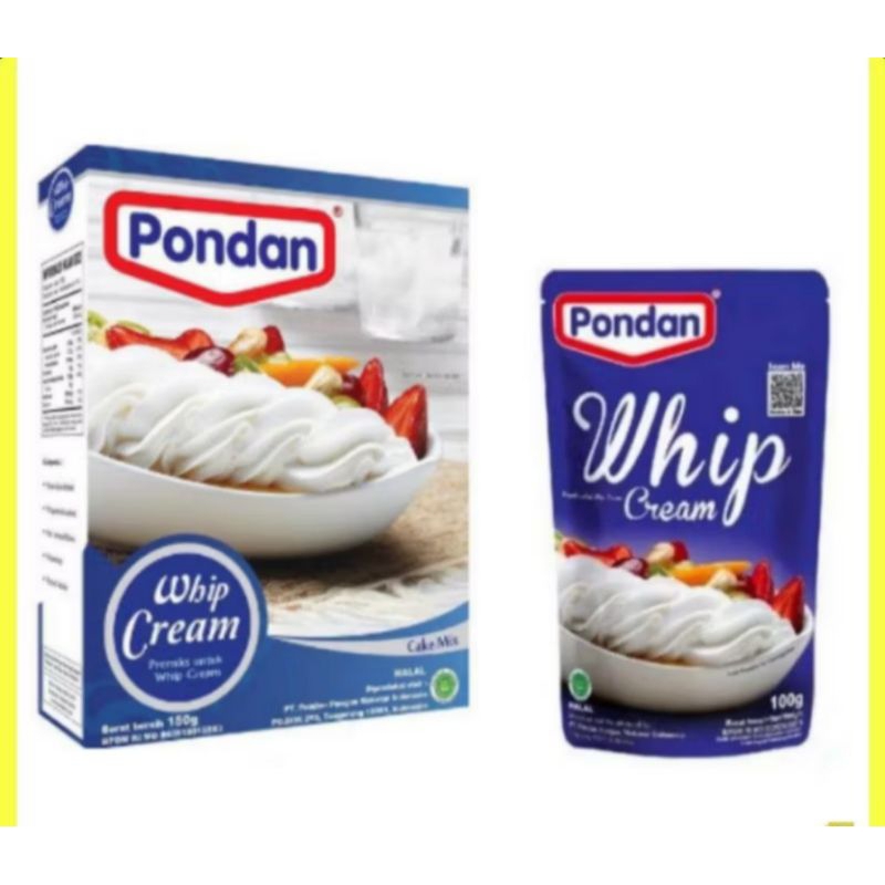 

Pondan Wippy Cream 100 150 gram