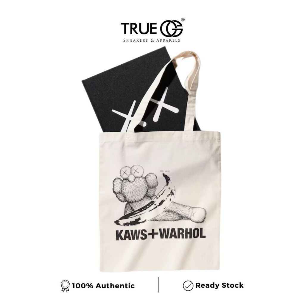 Uniqlo x KAWS x Warhol Book & ToteBag Set Authentic