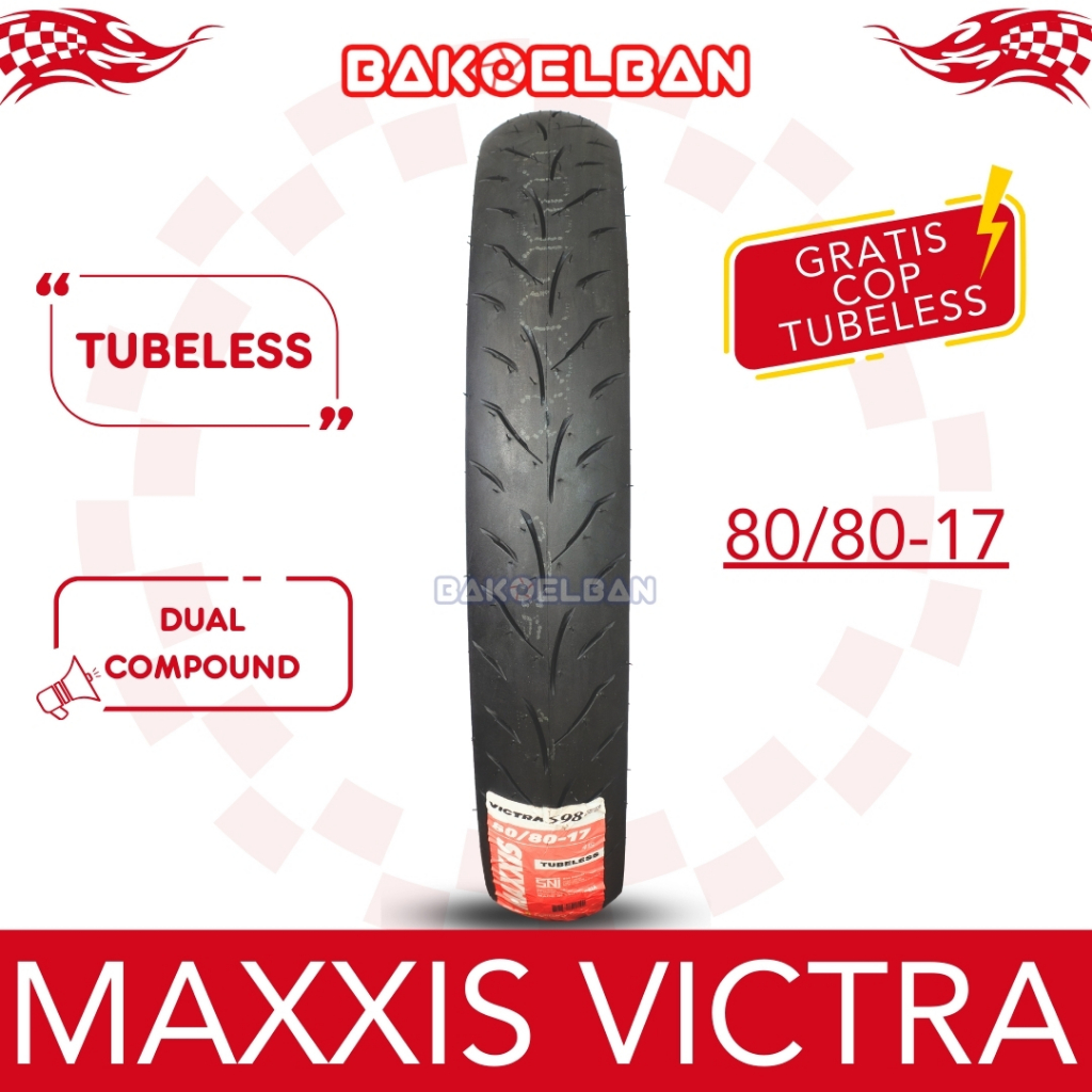BAN MOTOR MAXXIS VICTRA 80/80-17