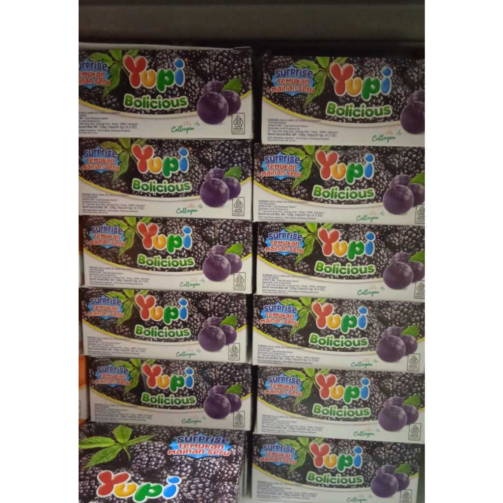 

YUPI BOLICIOUS 24 sachet B.BERRY per box