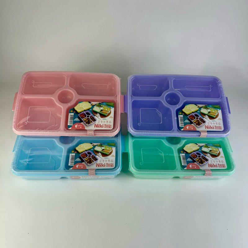 LUNCH BOX/KOTAK MAKAN/TEPAK BENTO SEKAT 5 NIKI KIARA